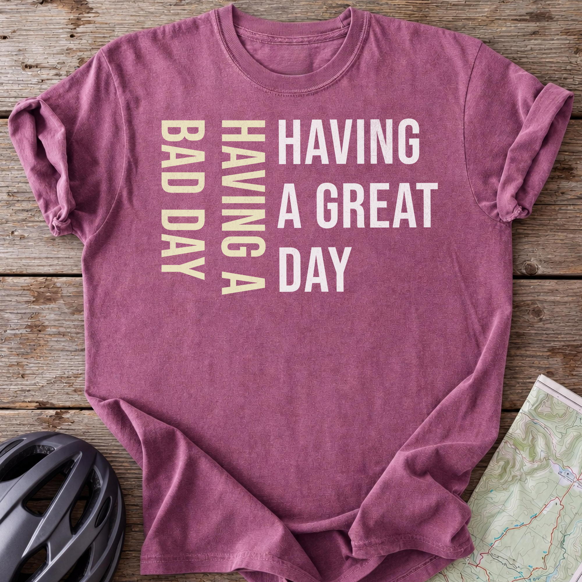 I Fall Over, Great Day Bad Day T-shirt