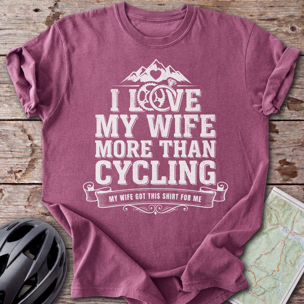 Wife VS Cycling T-shirt