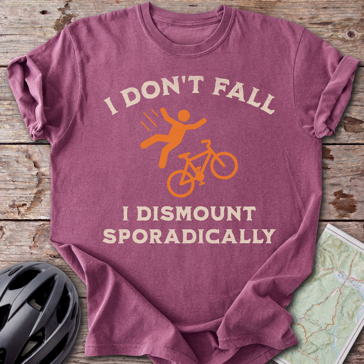 I Dismount Sporadically T-shirt