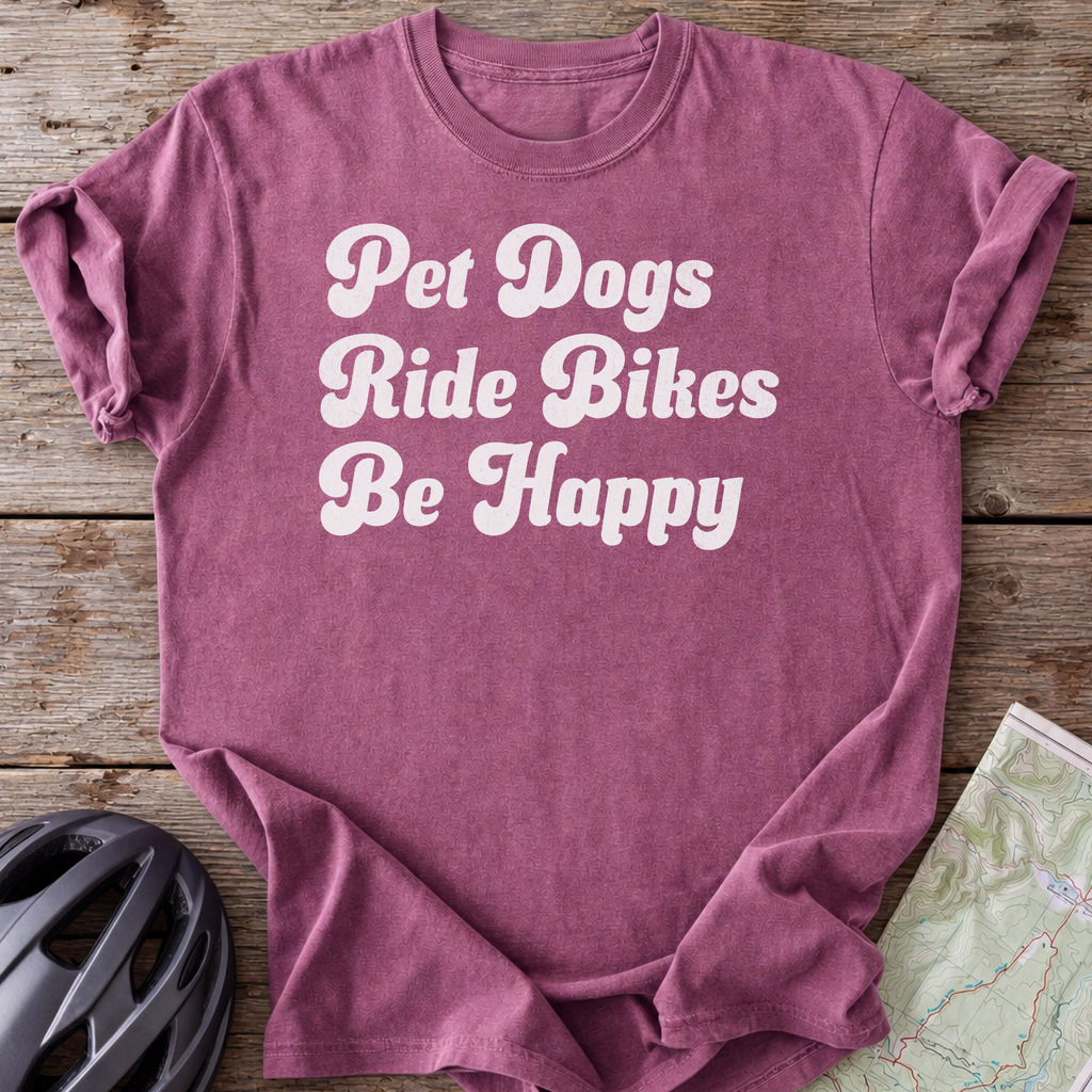 Dogs and Bikes T-shirt