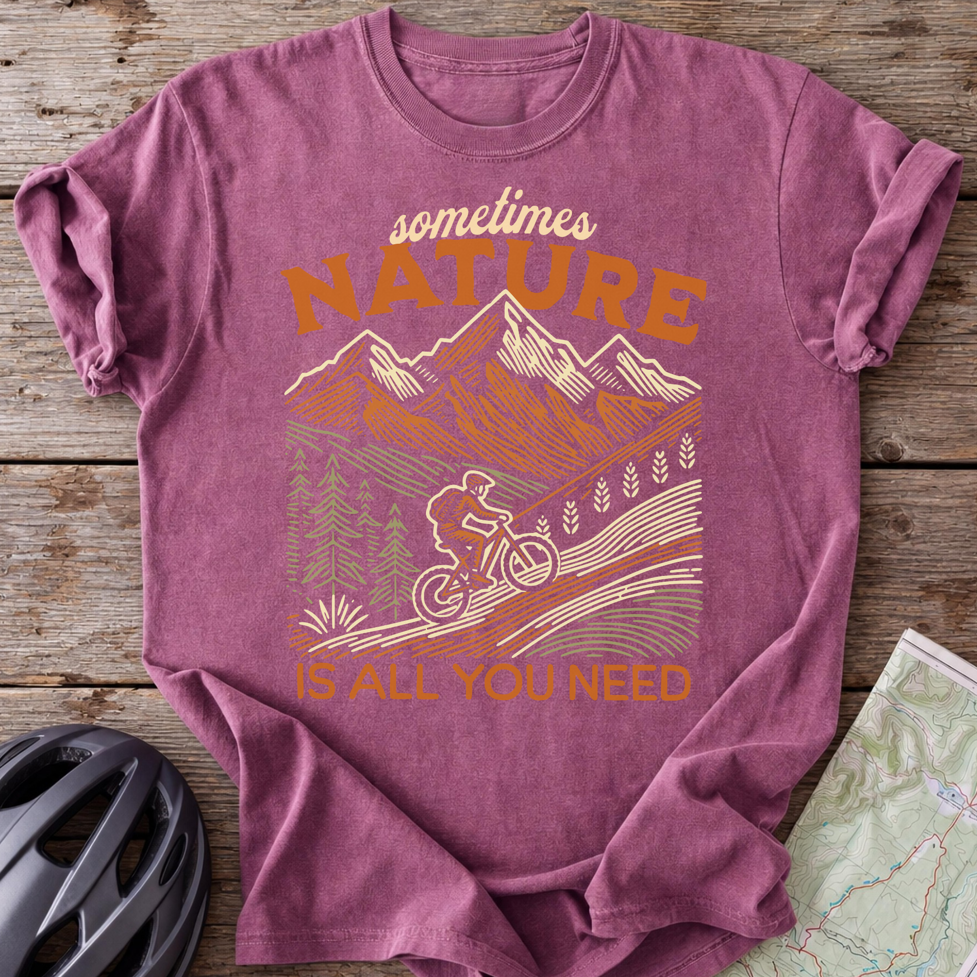 Nature Is All You Need T-shirt