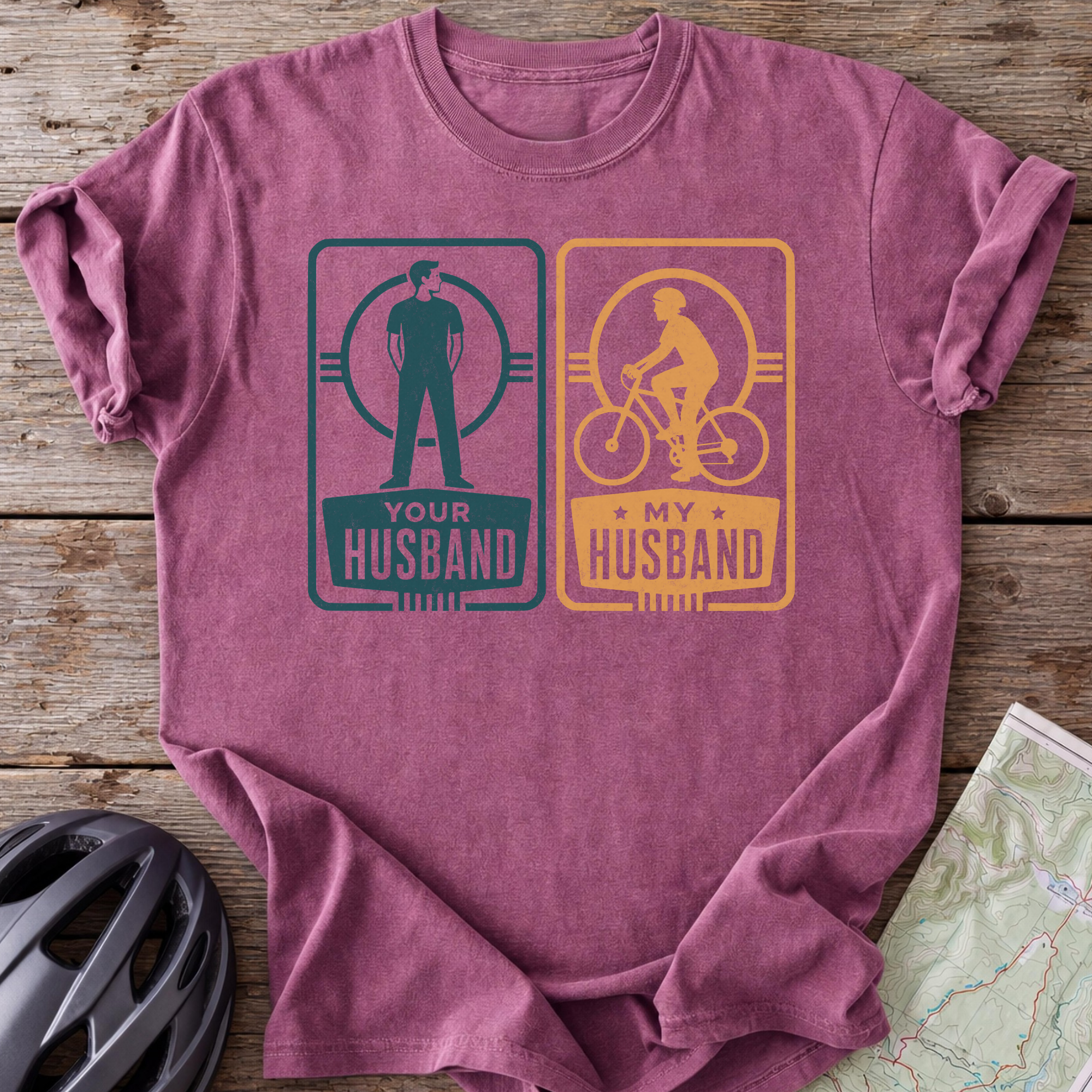 Vintage Your Husband My Husband T-shirt