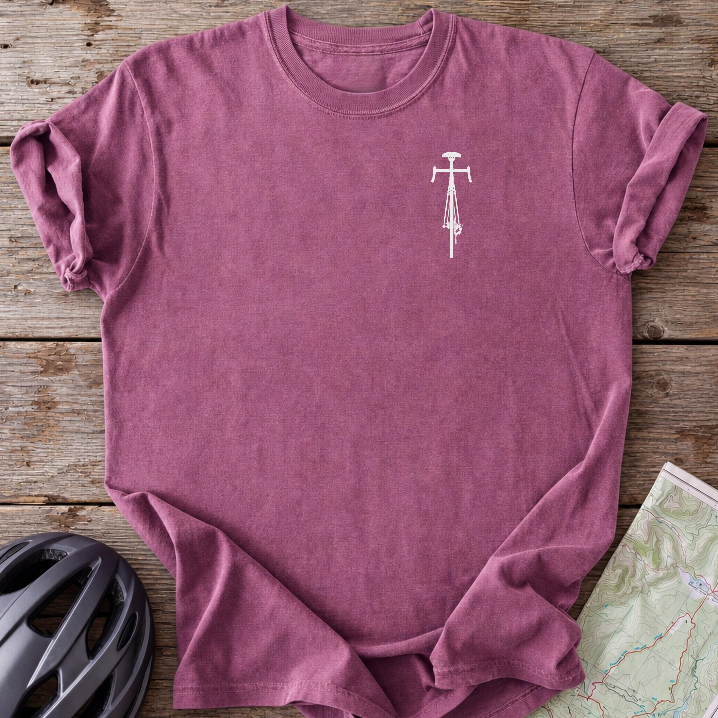 Road Bike Pocket T-shirt