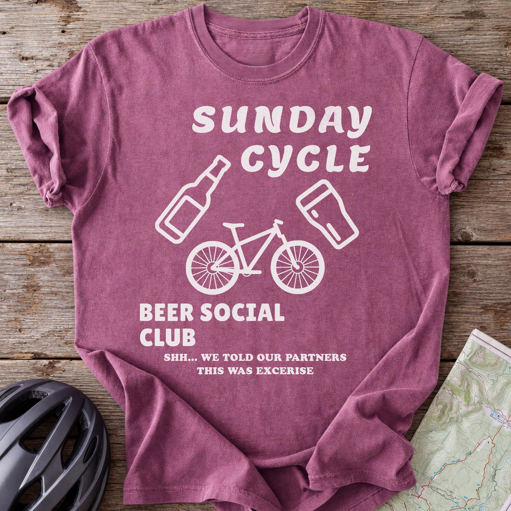 Sunday Beer Cycle T-shirt