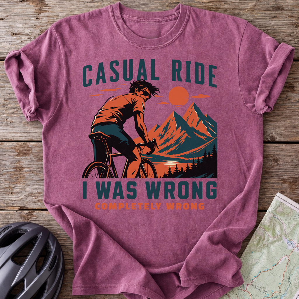 Sunset Casual Ride T-shirt