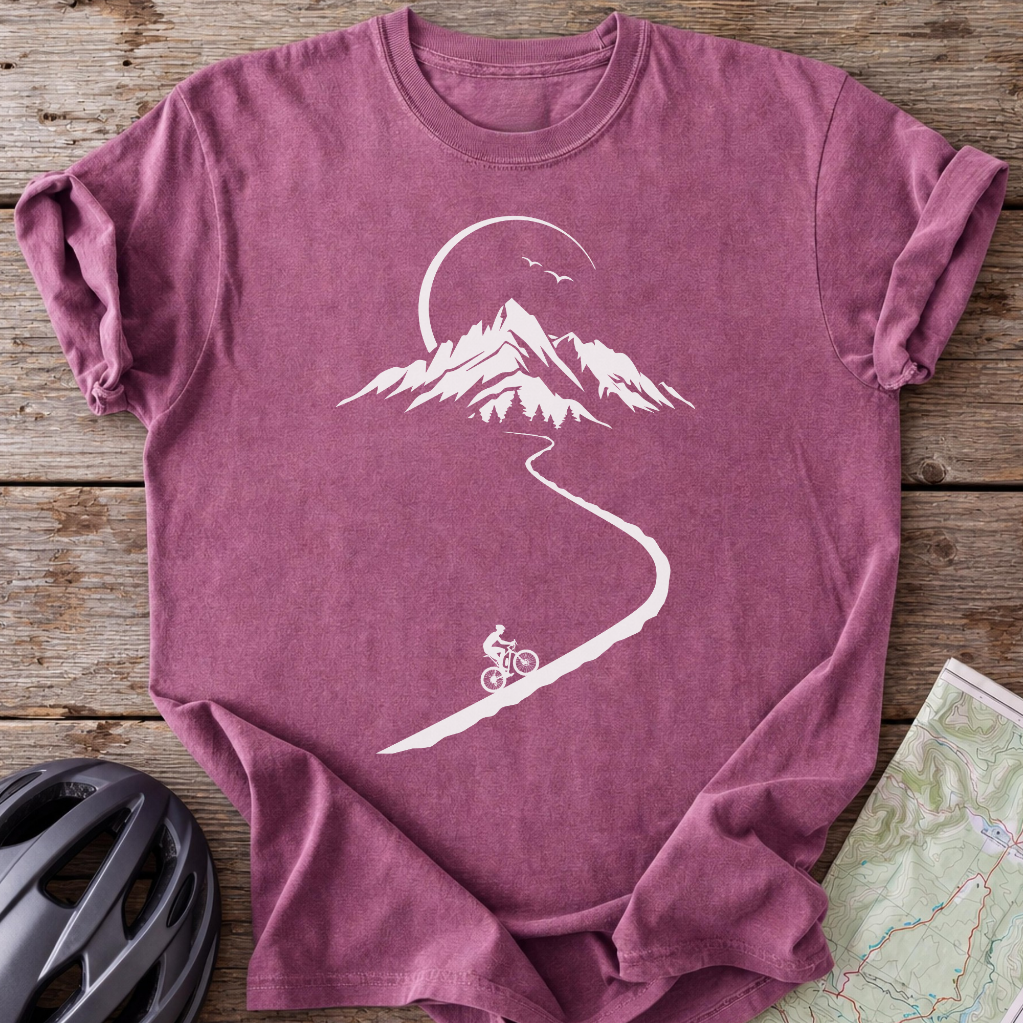 Midnight Mountain Line T-shirt
