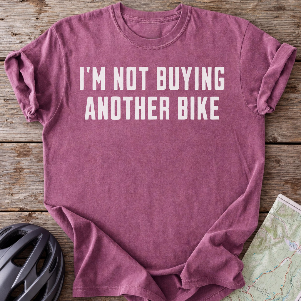 No More Bikes T-shirt