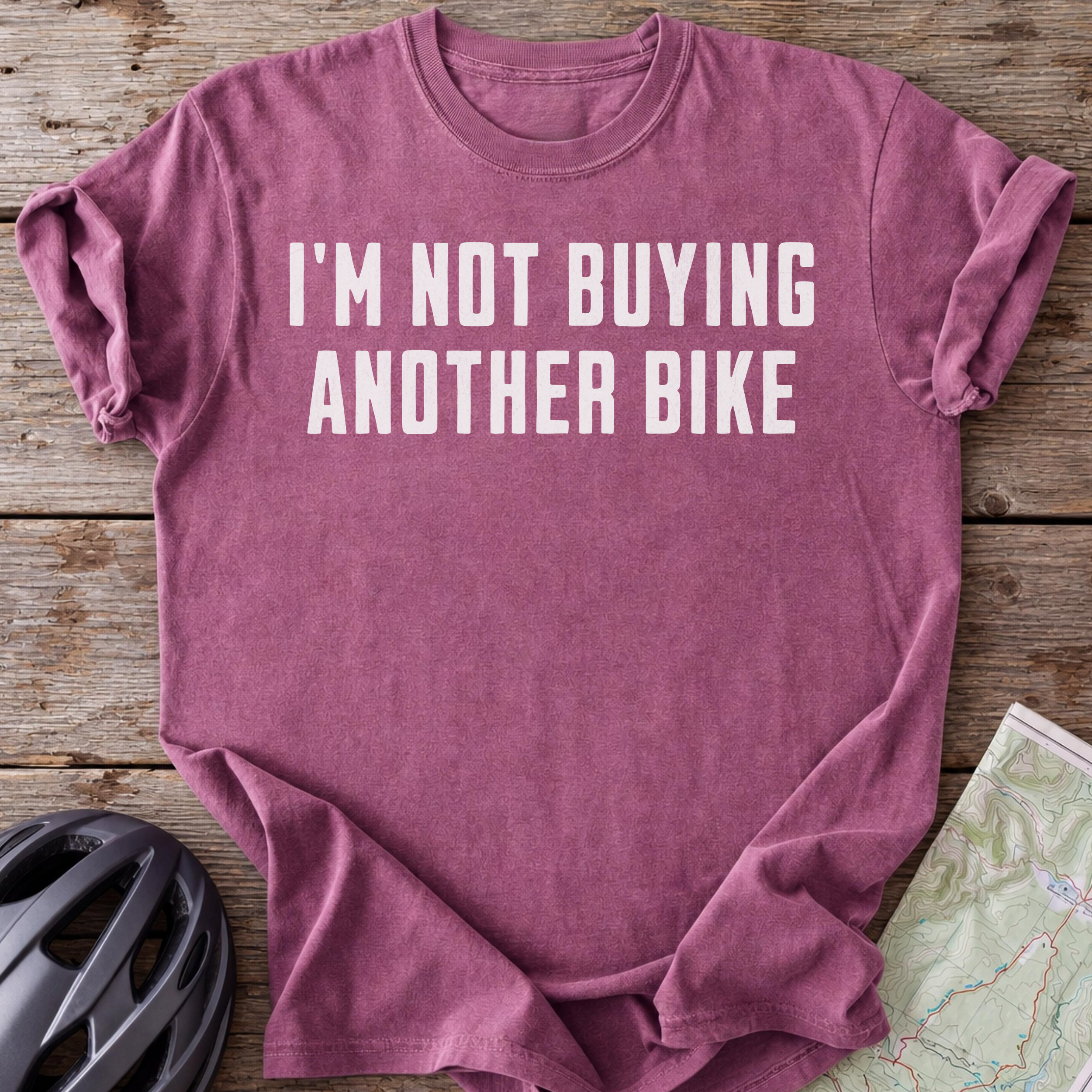 No More Bikes T-shirt