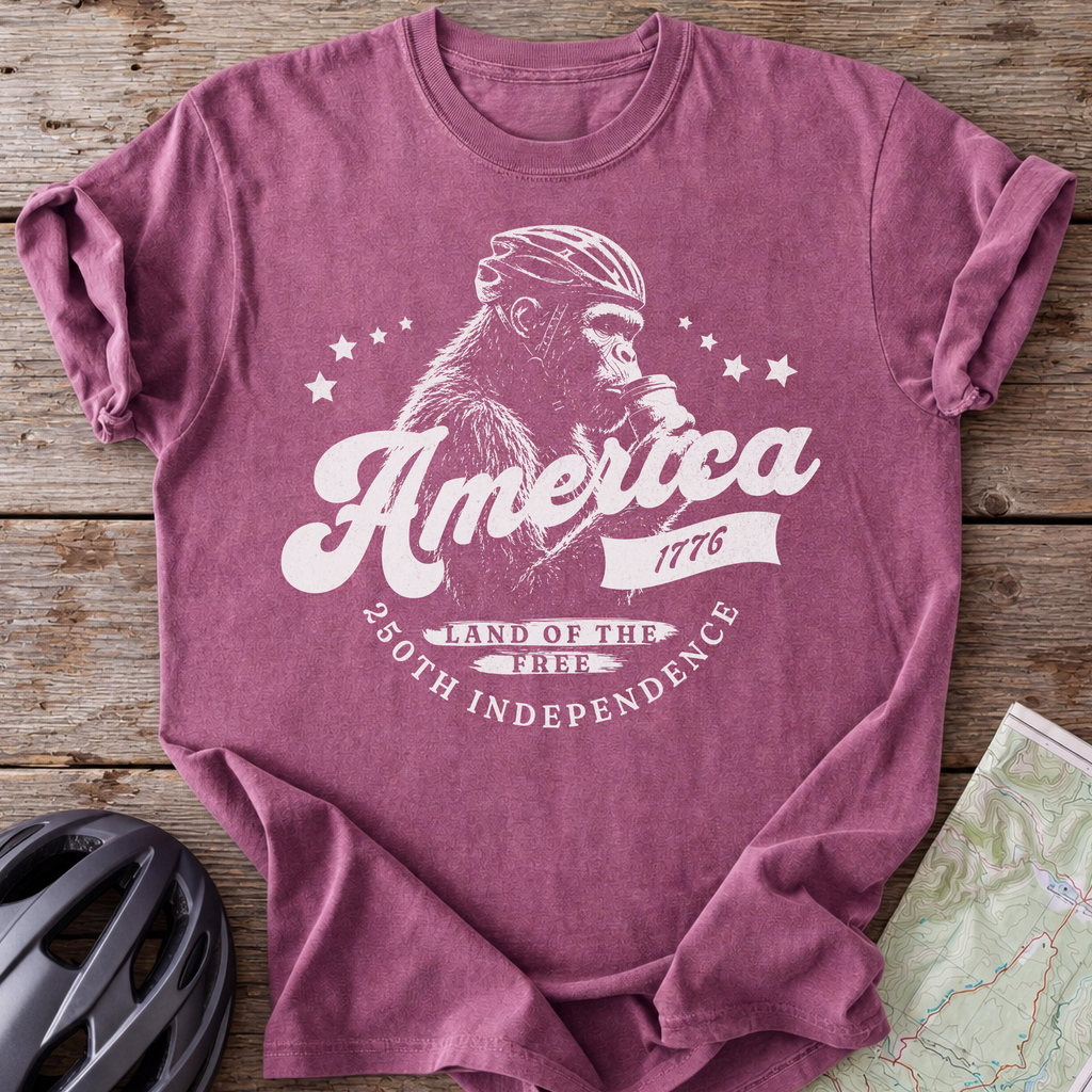 America 1776 Big Foot T-shirt