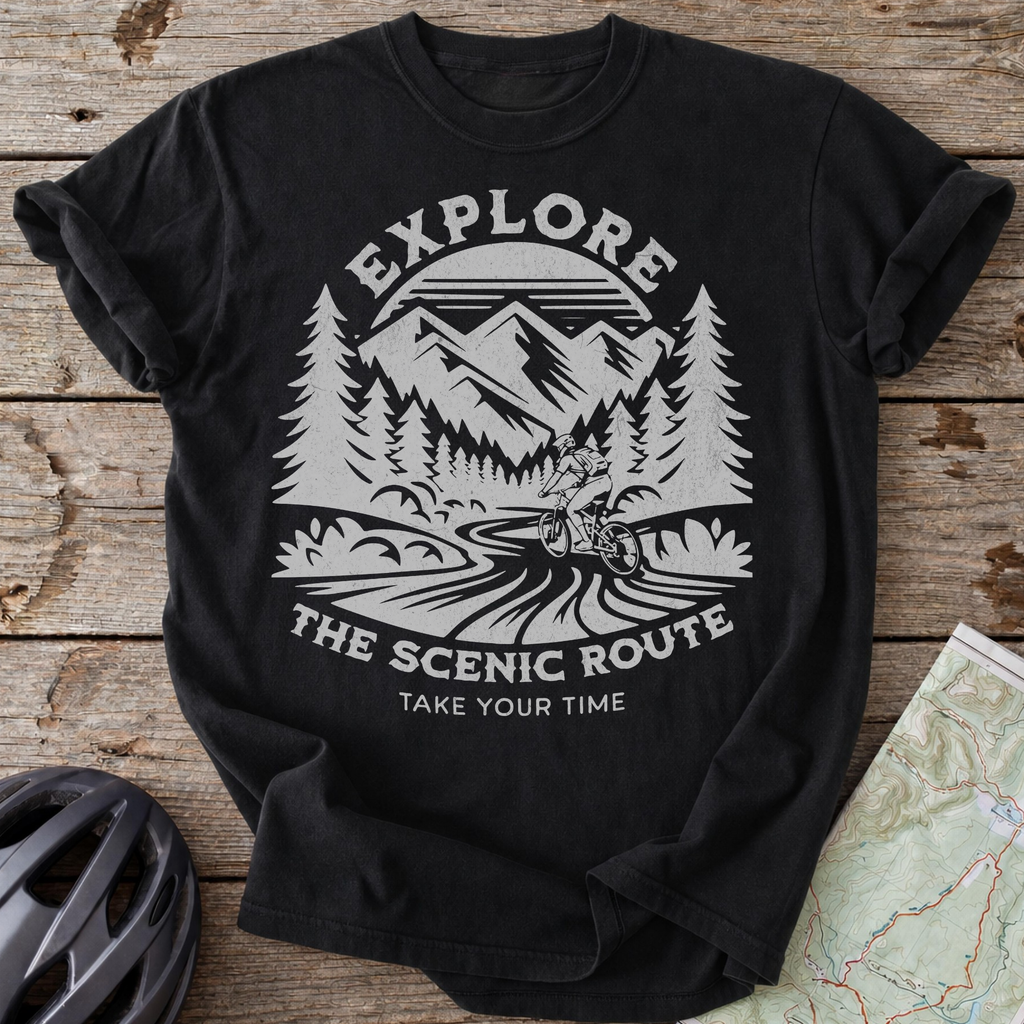 Explore The Scenic Route T-shirt