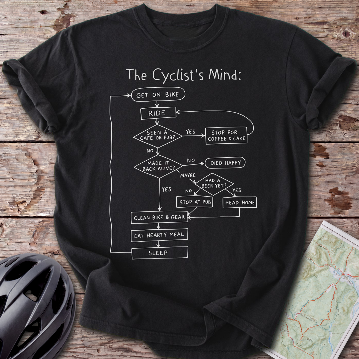 Cyclists Mind T-shirt