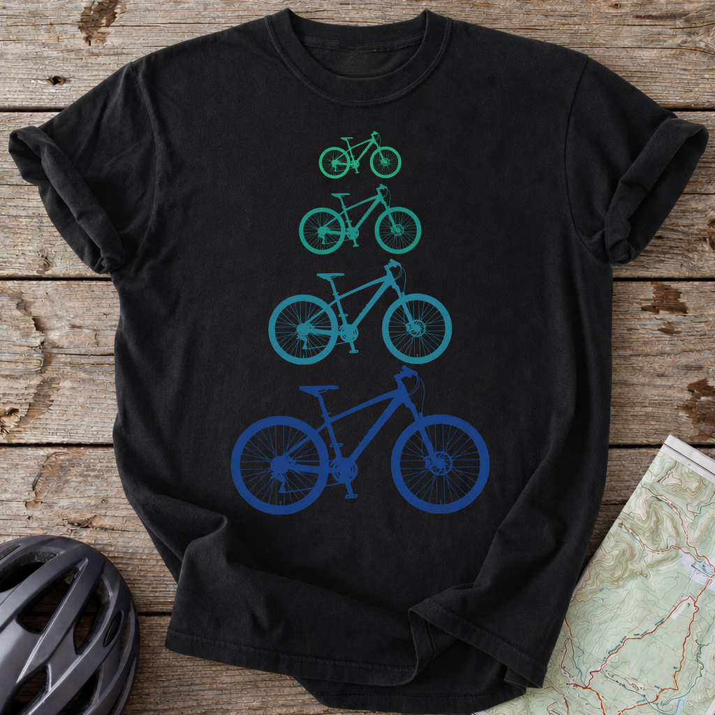 Classic MTB In Blue T-shirt