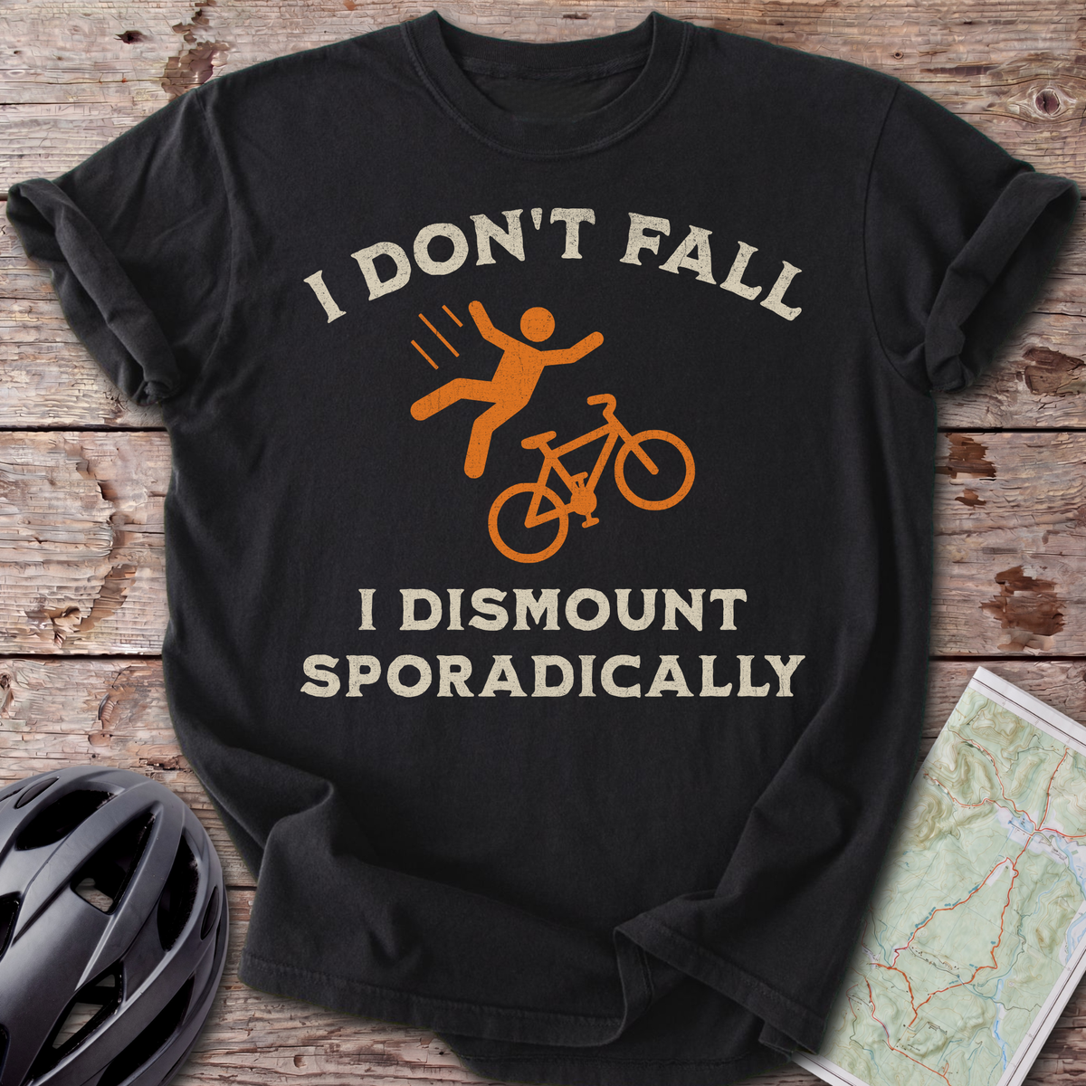 I Dismount Sporadically T-shirt