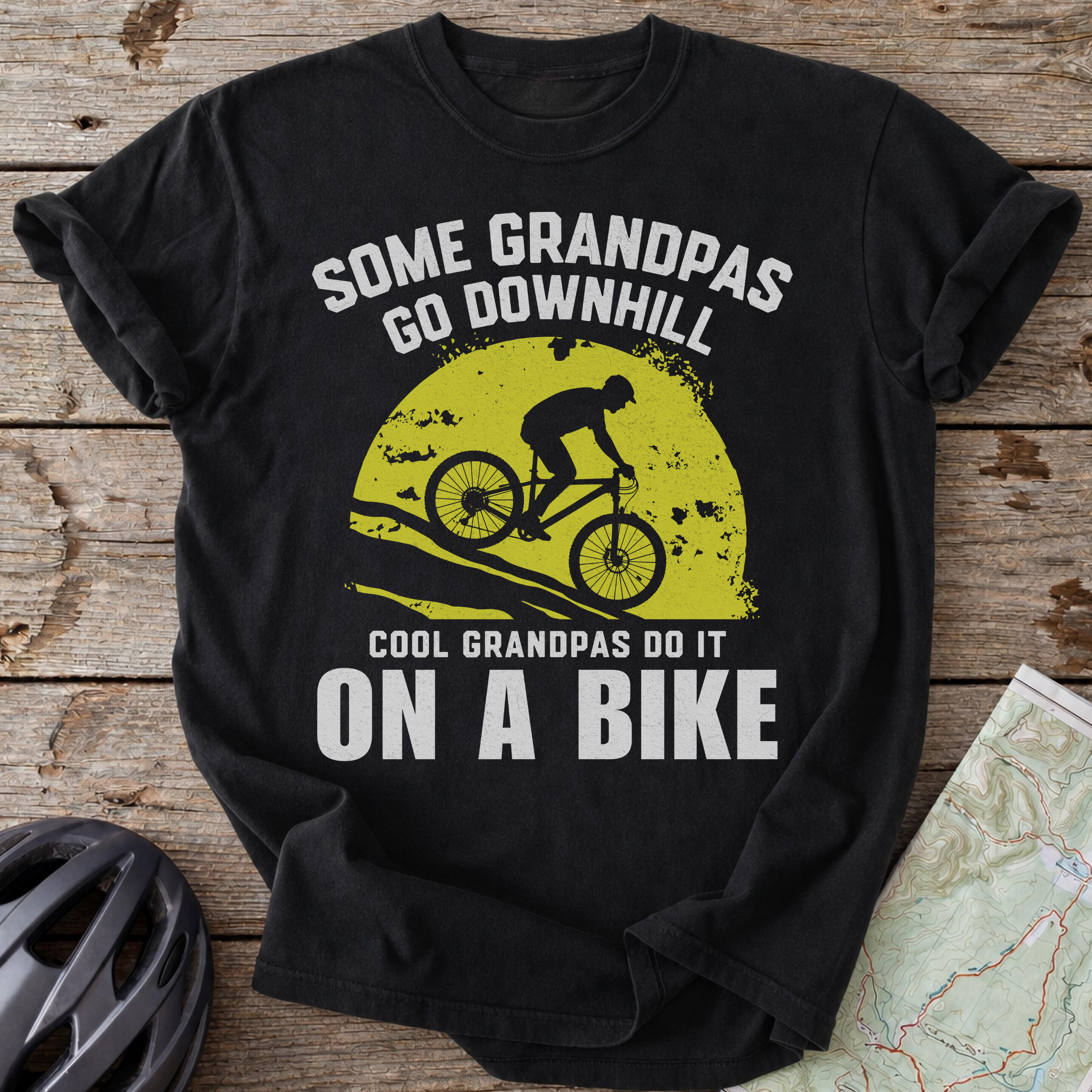 Cool Grandpas Cycle T-shirt