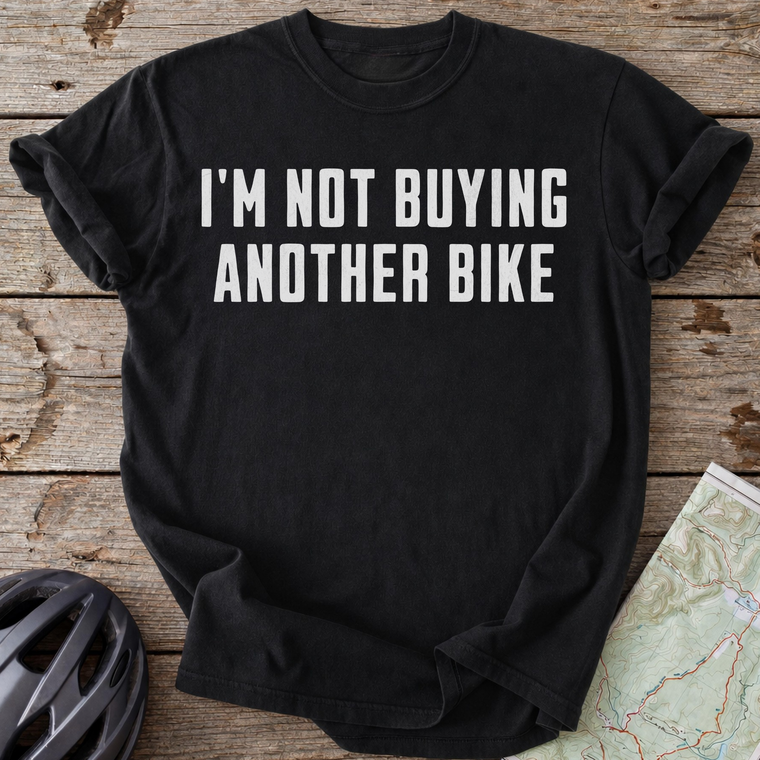 No More Bikes T-shirt