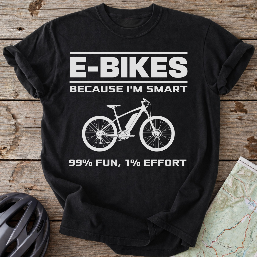 E-Bikes Because I'm Smart T-shirt