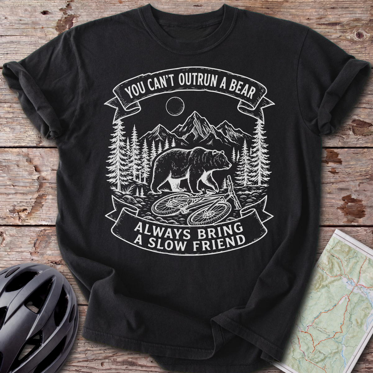 Can't Outrun A Bear T-shirt