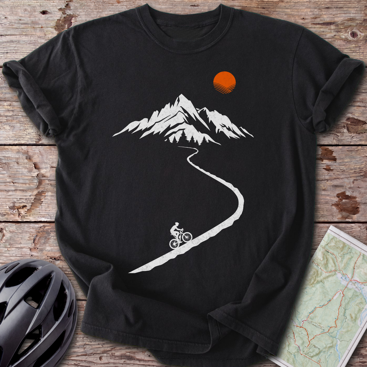 Sunrise Mountain Line T-shirt