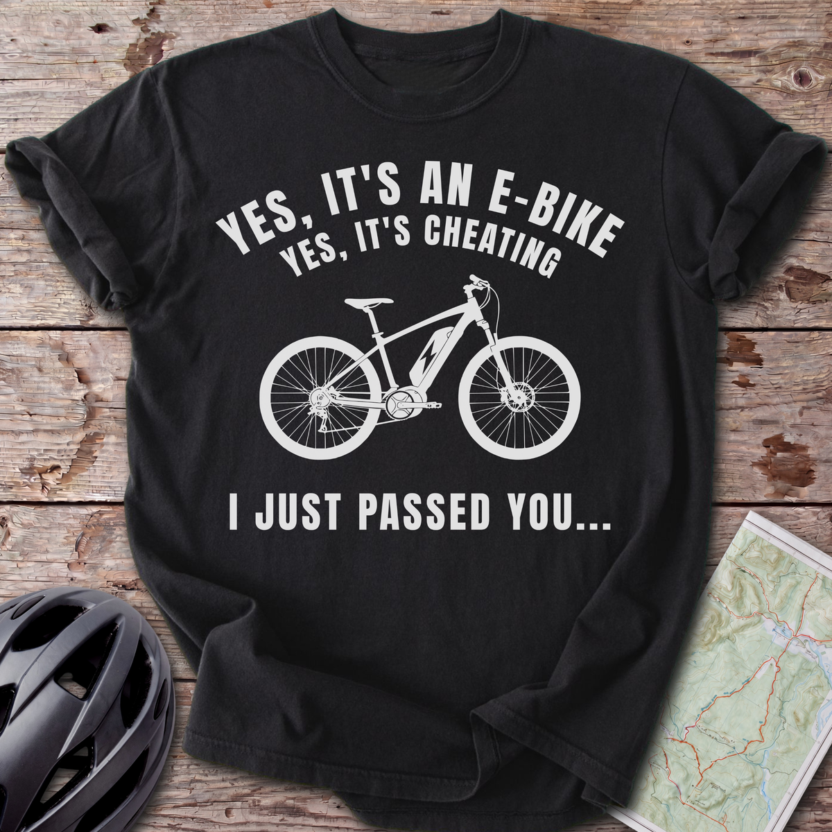 E-Bike I Just Passed You T-shirt
