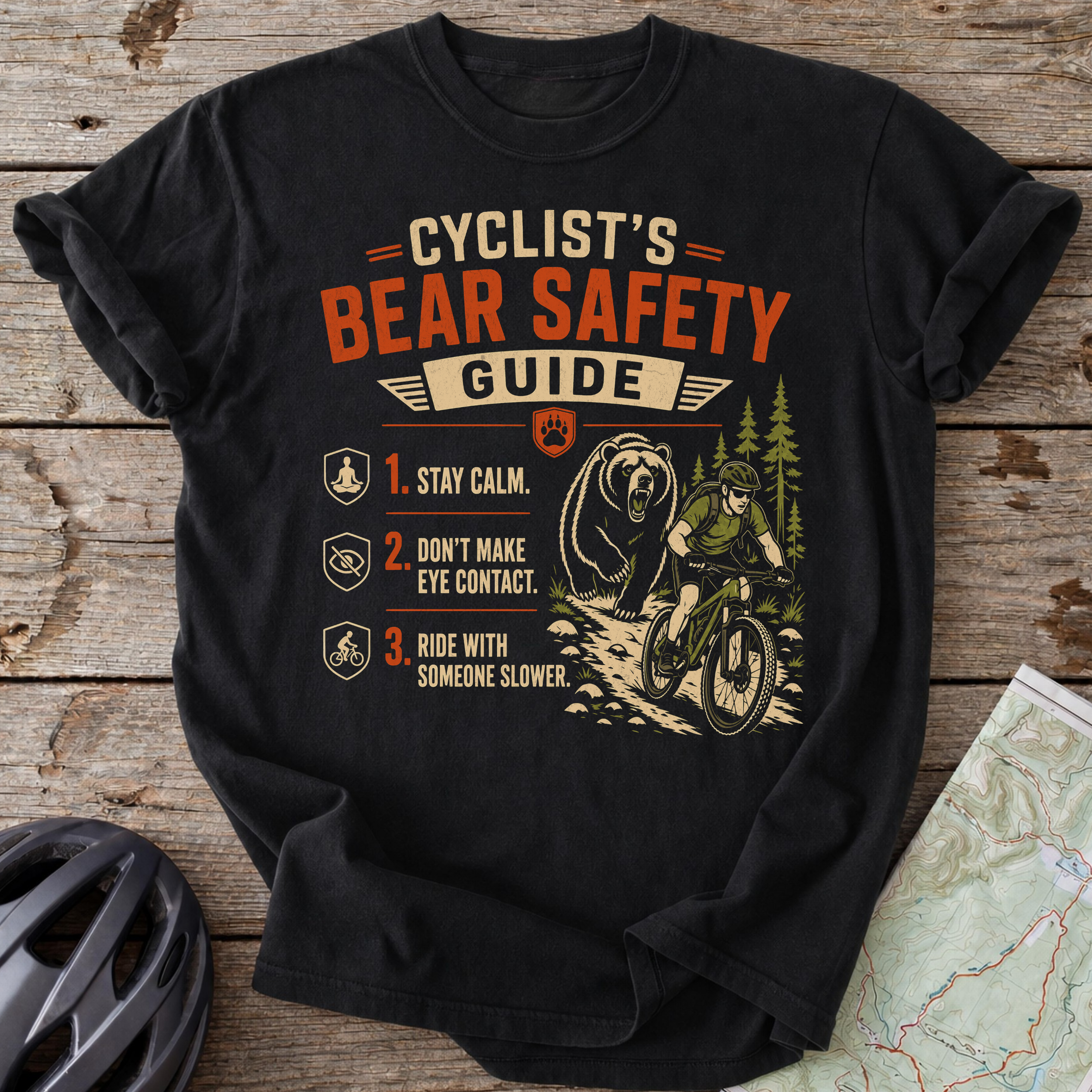 Bear Safety Guide T-shirt
