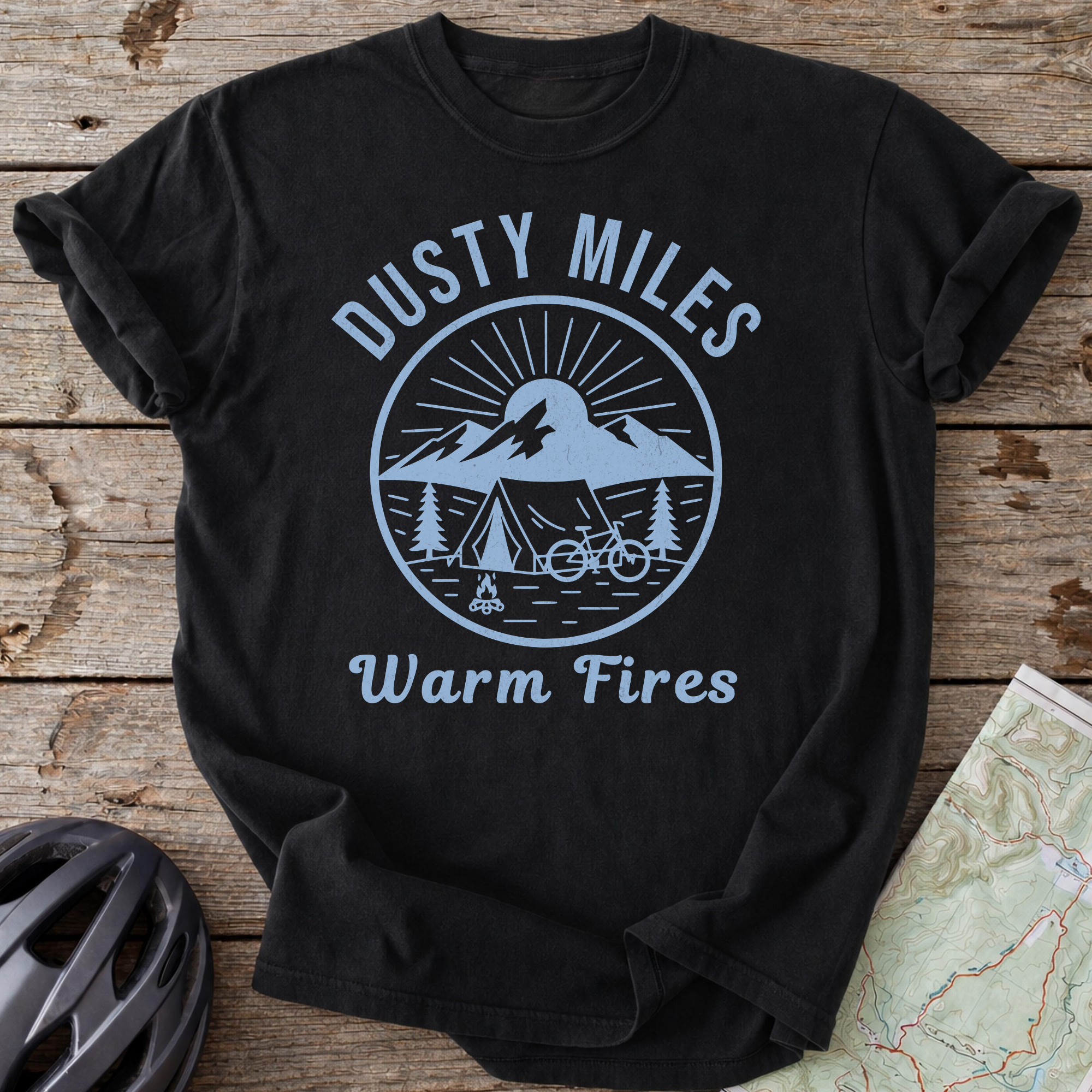 Dusty Miles Warm Fires T-shirt