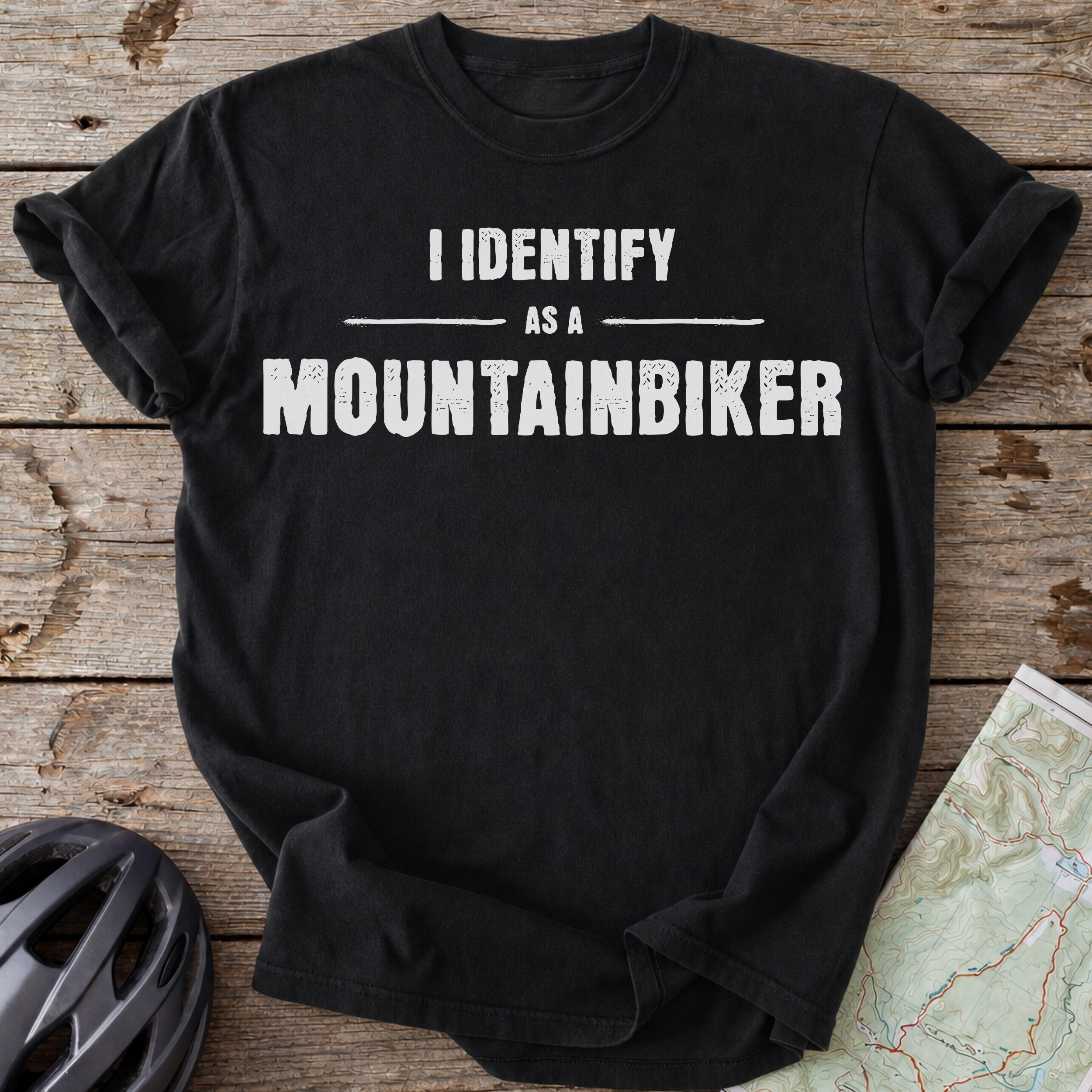 Identify As A MTB T-shirt