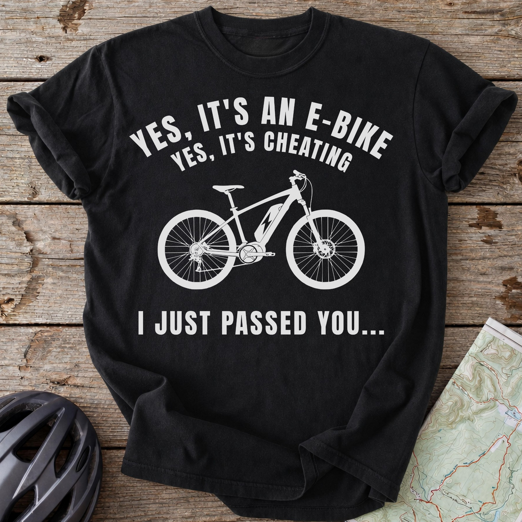 E-Bike I Just Passed You T-shirt