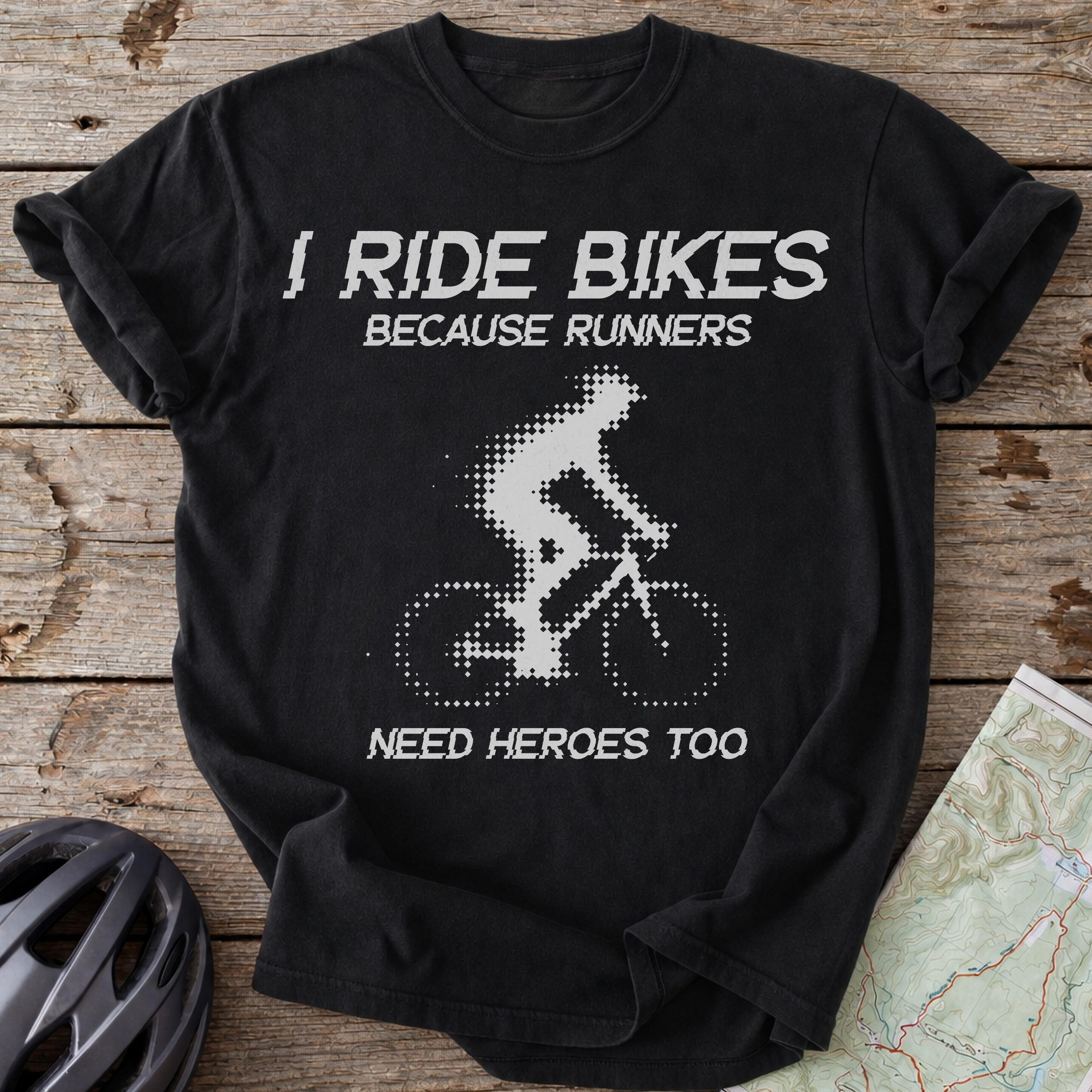 Runners Need Heroes T-shirt