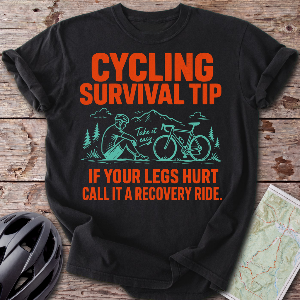 Survival Tip Legs Hurt T-shirt