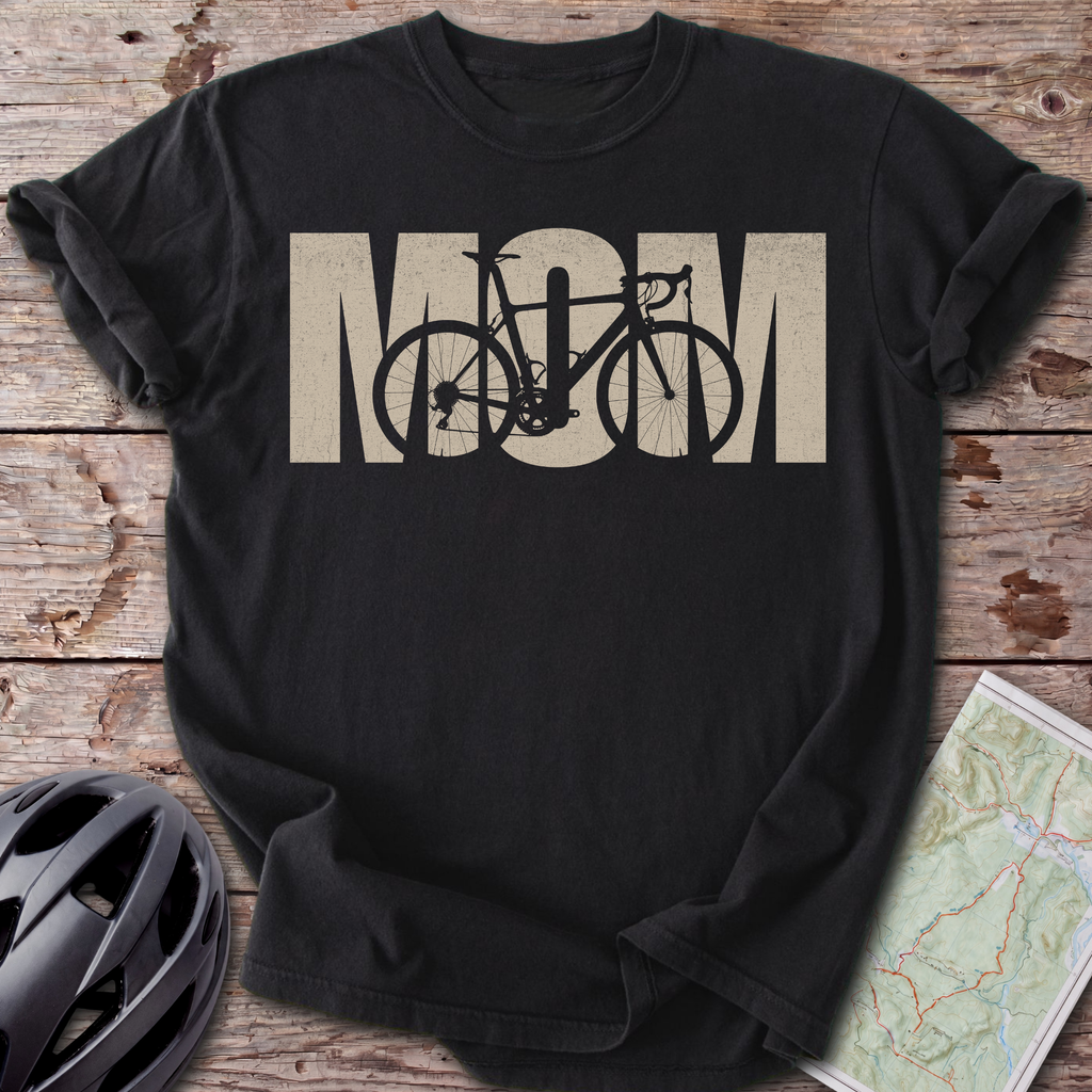 Mom Road Bike T-shirt