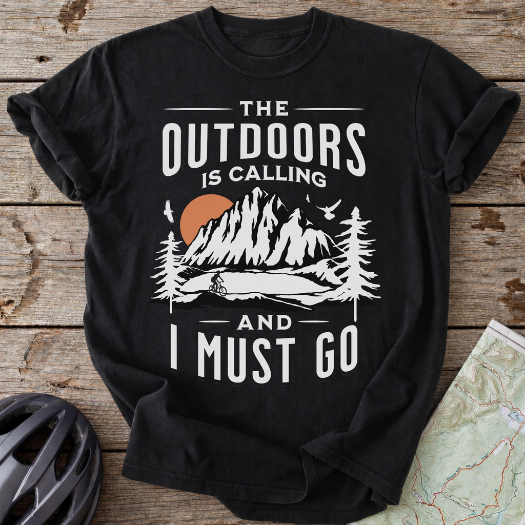 The Outdoors Is Calling T-shirt