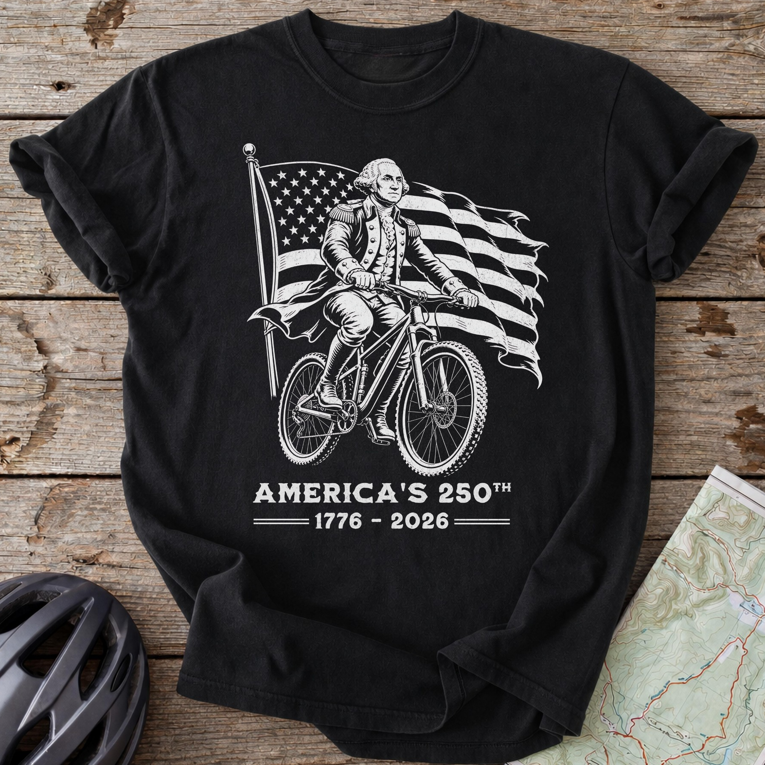 250th George MTB T-shirt