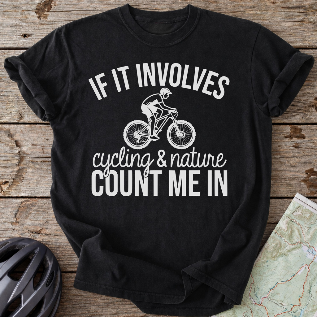 Cycling And Nature T-shirt
