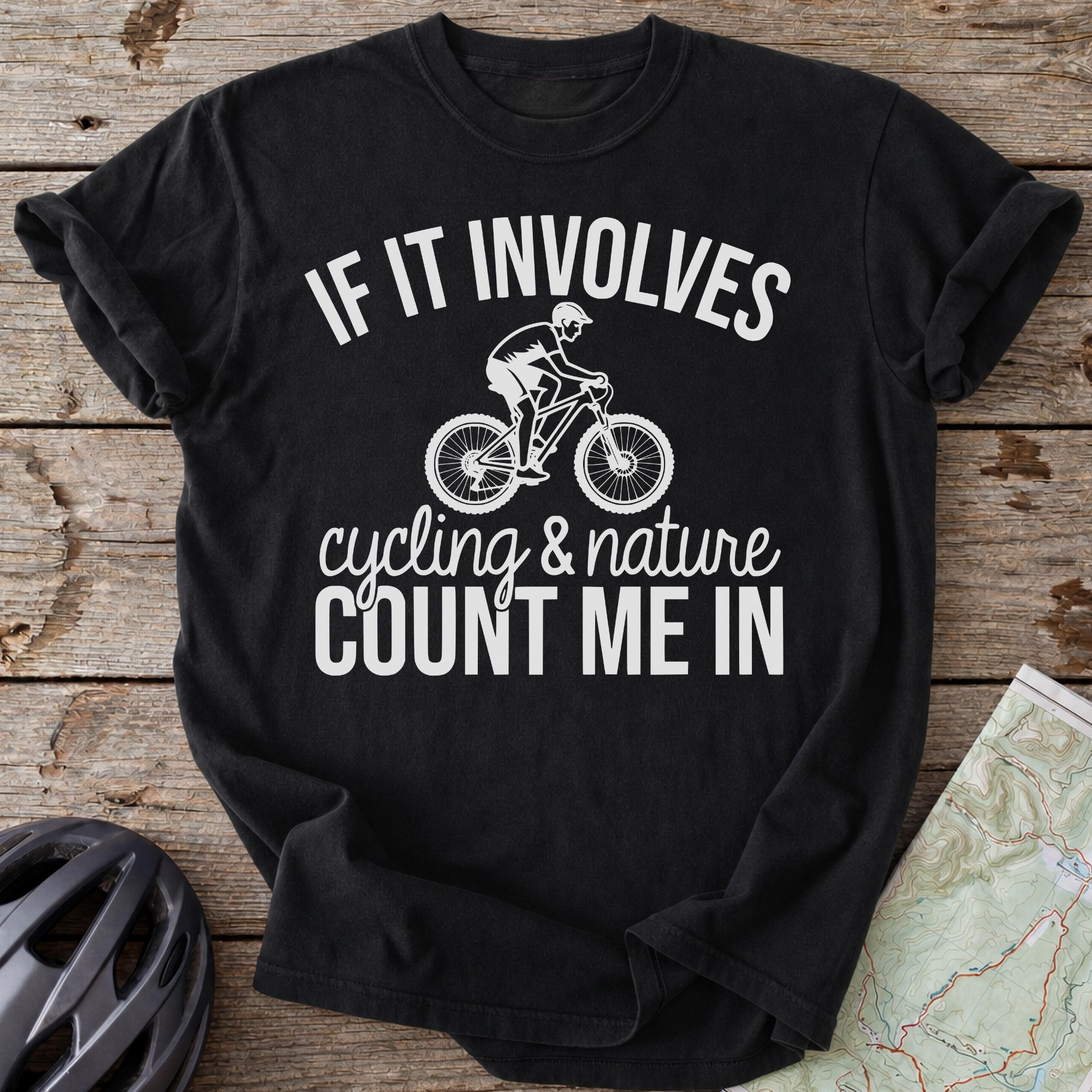 Cycling And Nature T-shirt