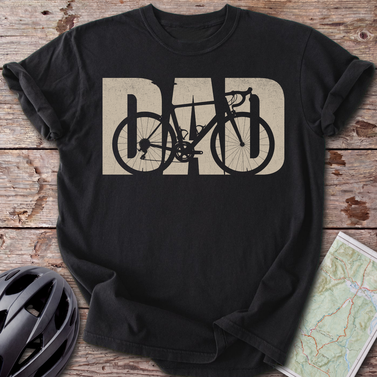 Dad Road Bike T-shirt