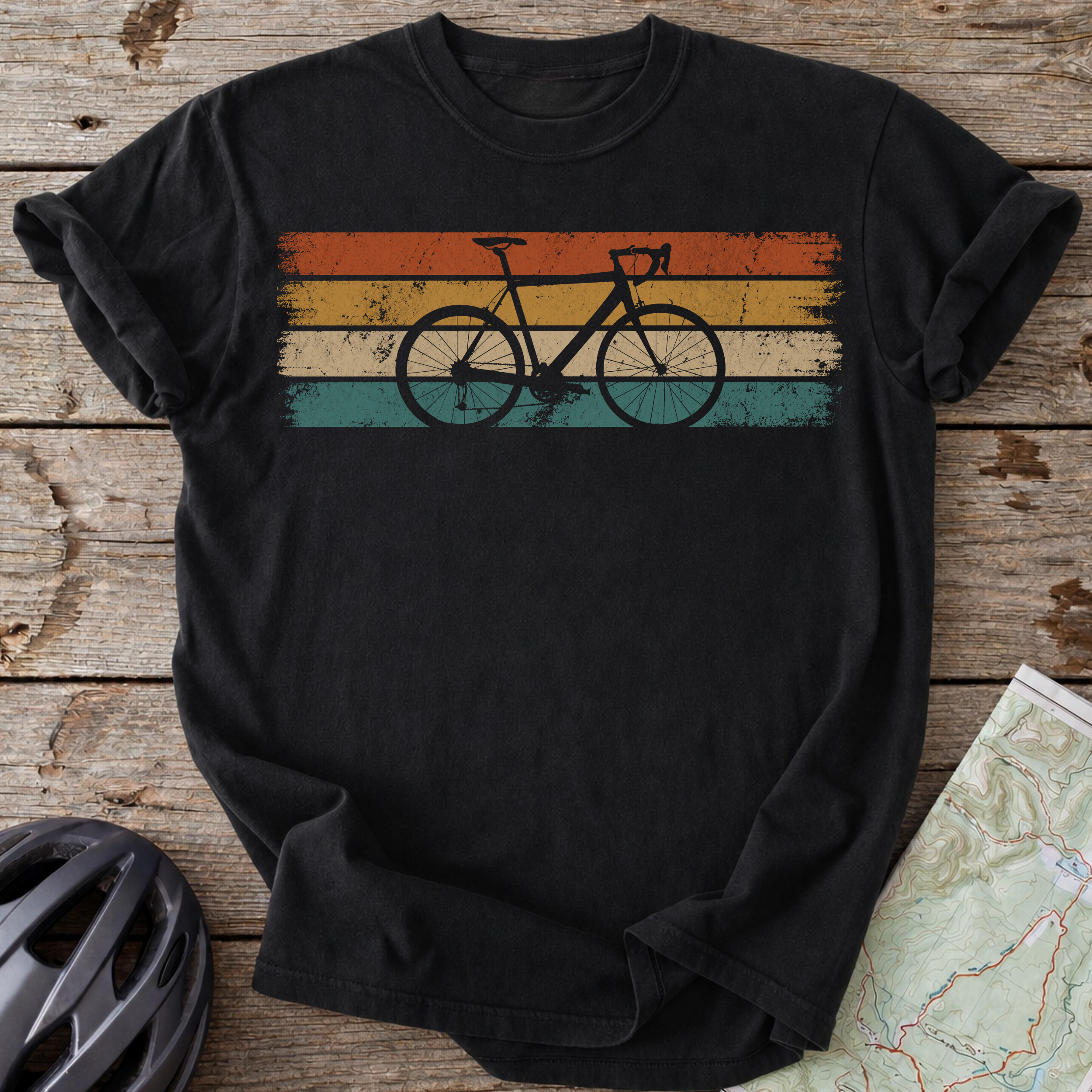 Retro Road Bike T-shirt