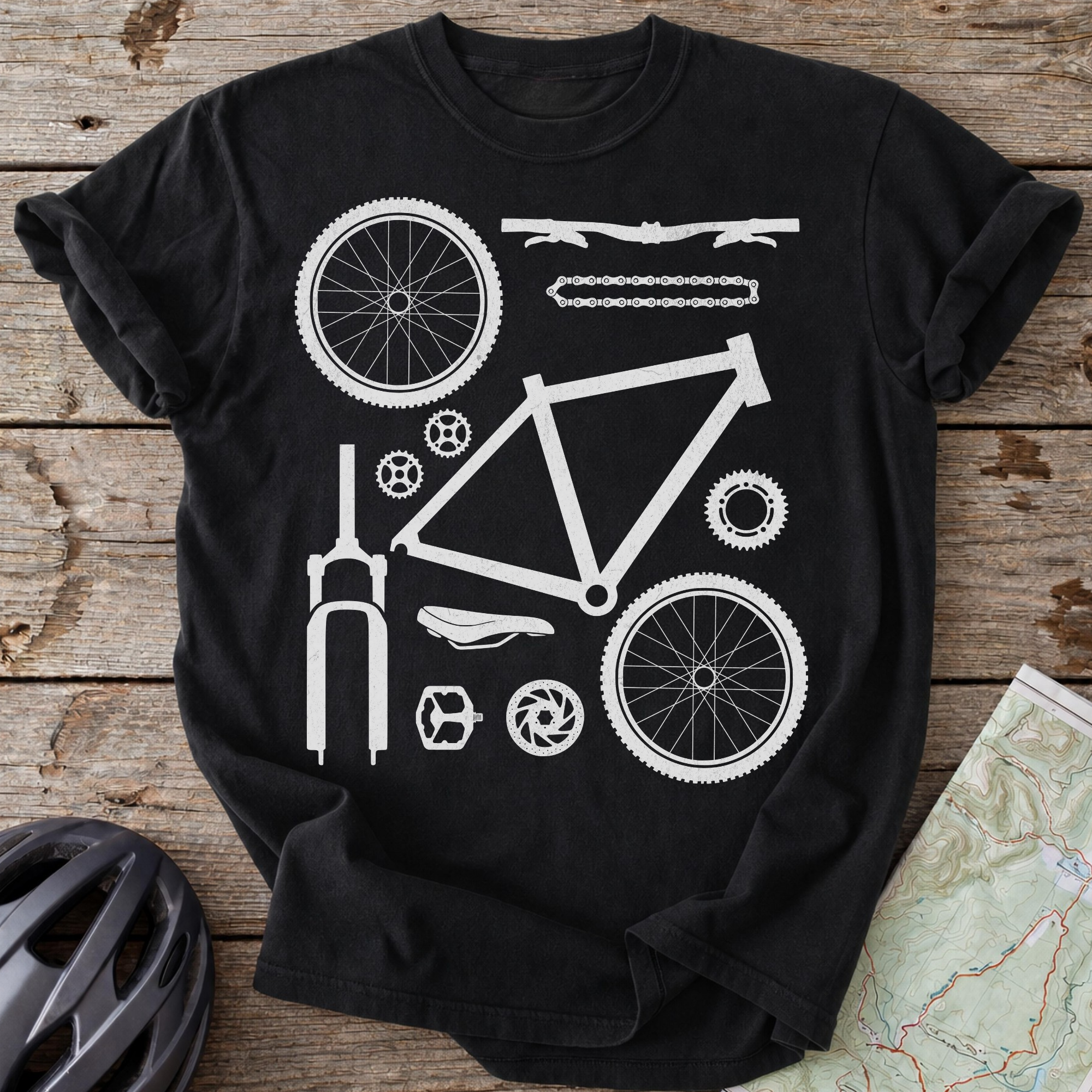 Bike Parts T-shirt