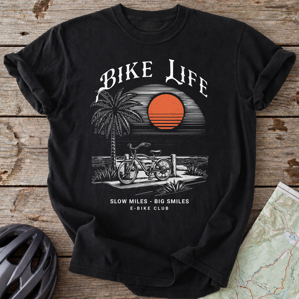 Sunset E-Bike T-shirt