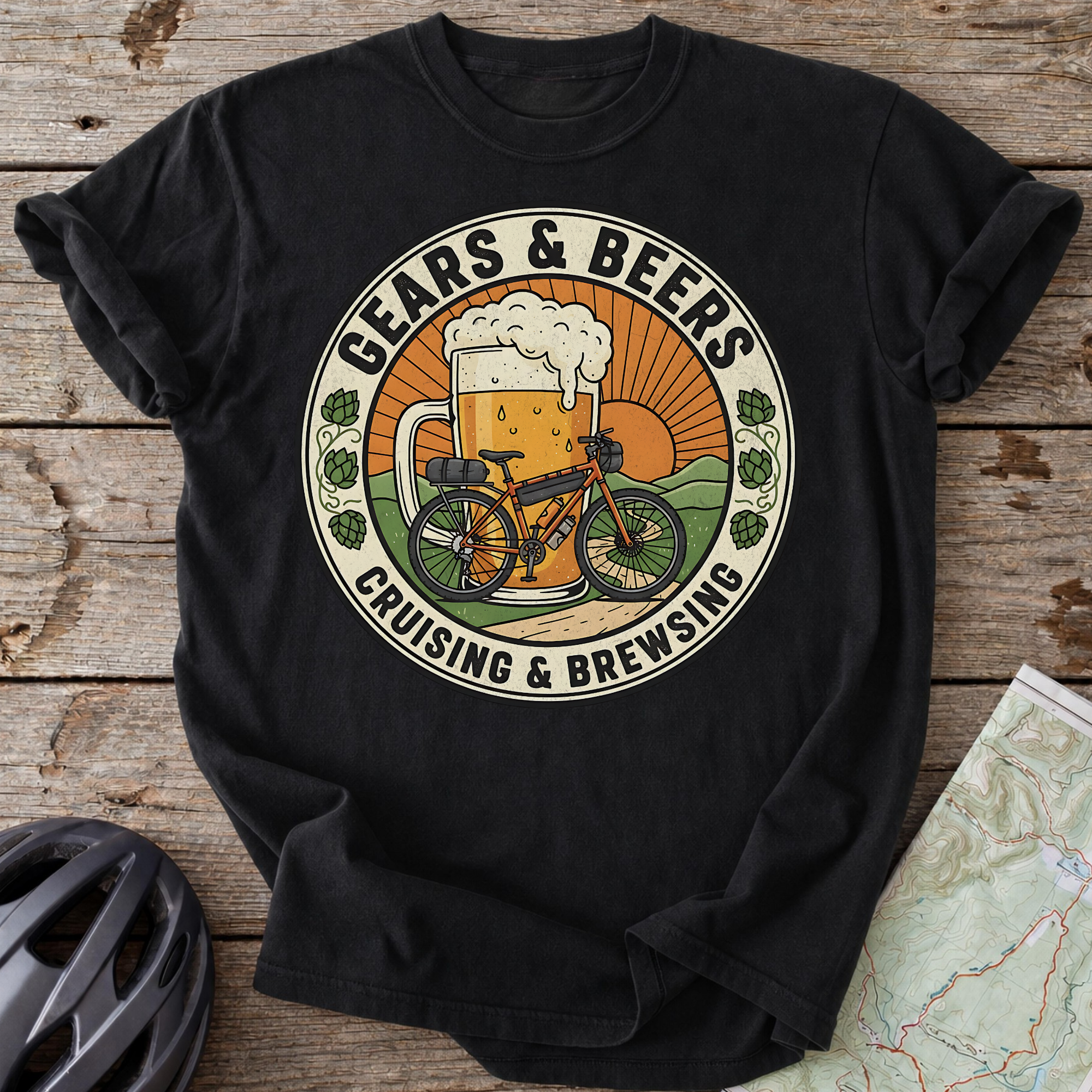 Gears And Beers T-shirt