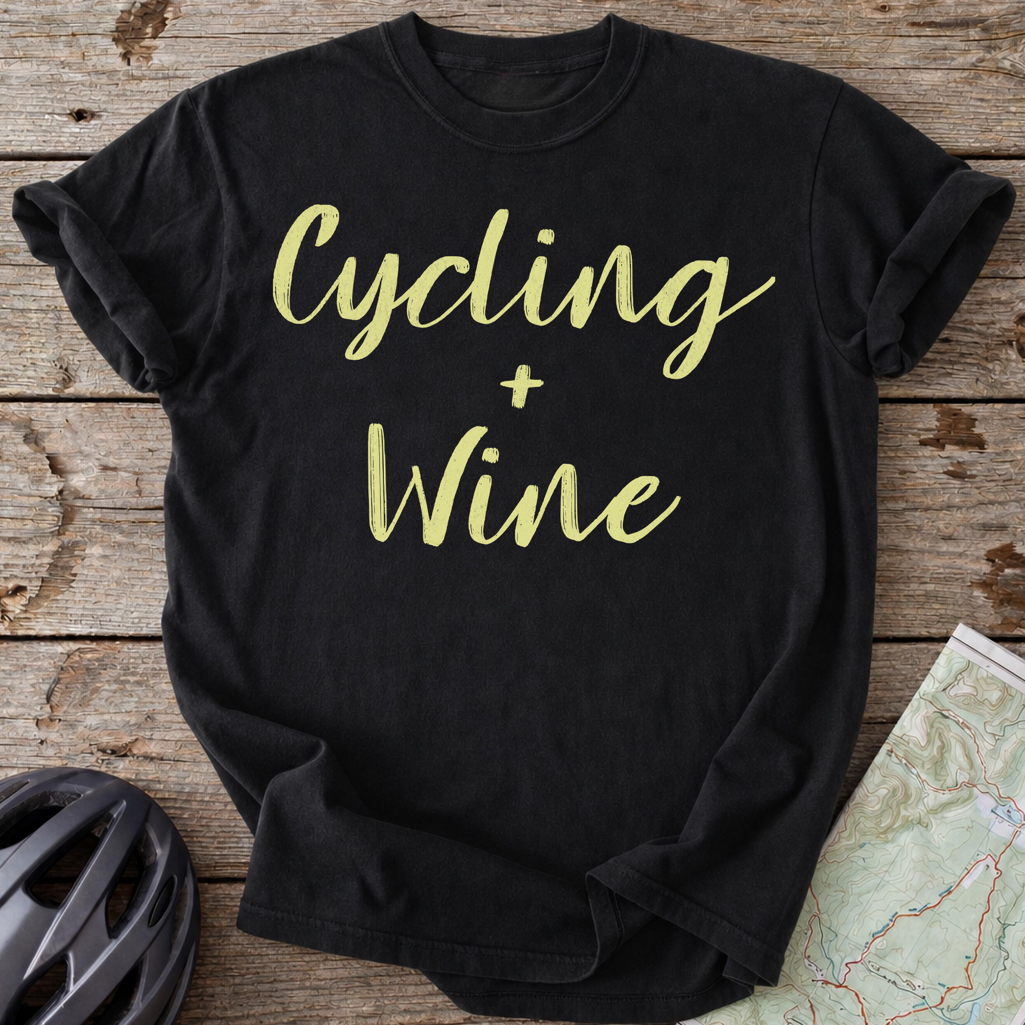 Cycling + Wine T-shirt