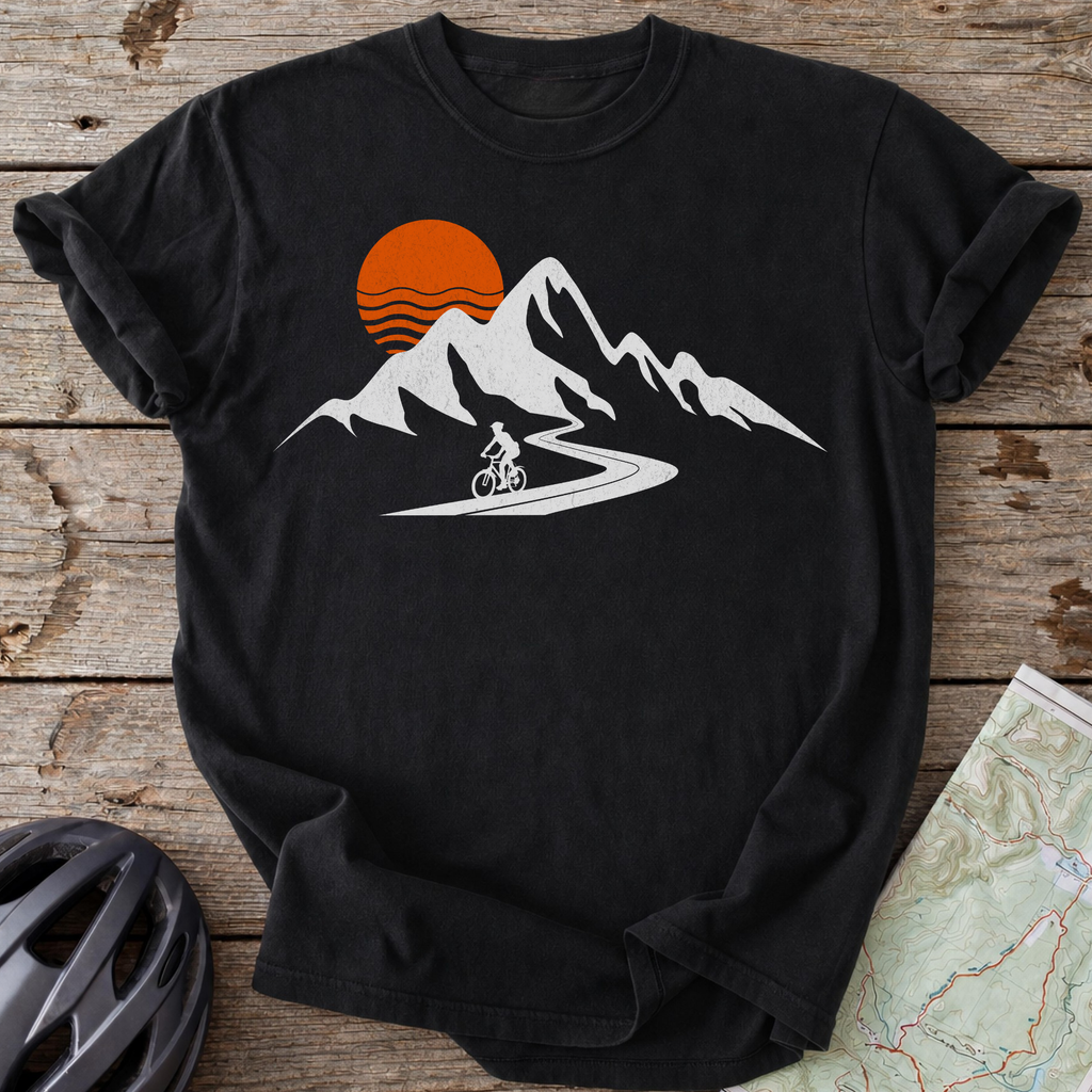 Sunset Cruiser Cycling T-shirt