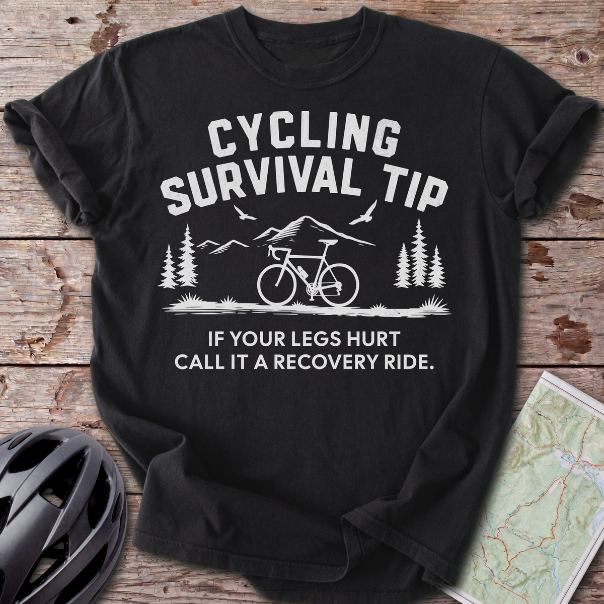 Survival Tip Recovery Ride T-shirt