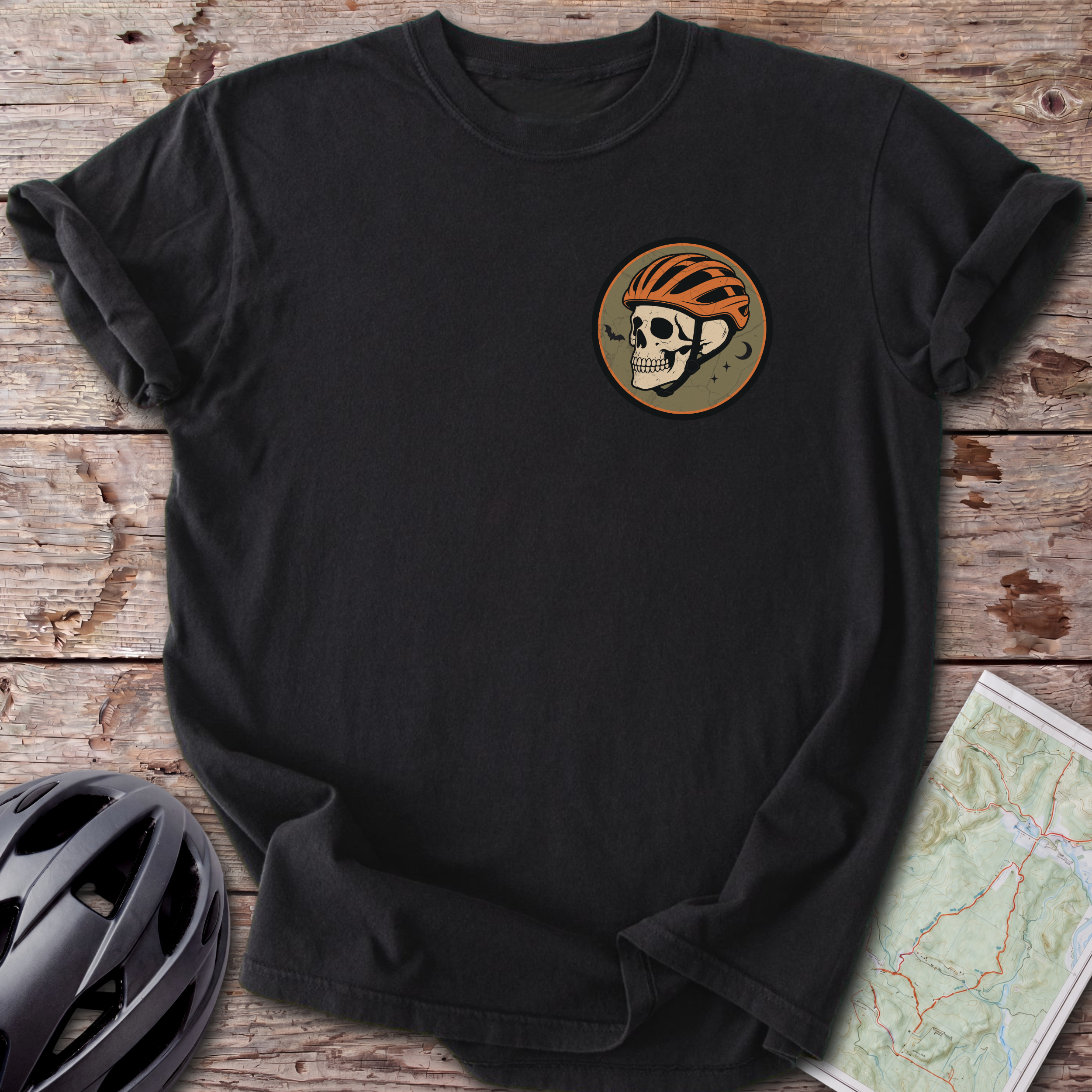 Skull And Helmet T-shirt