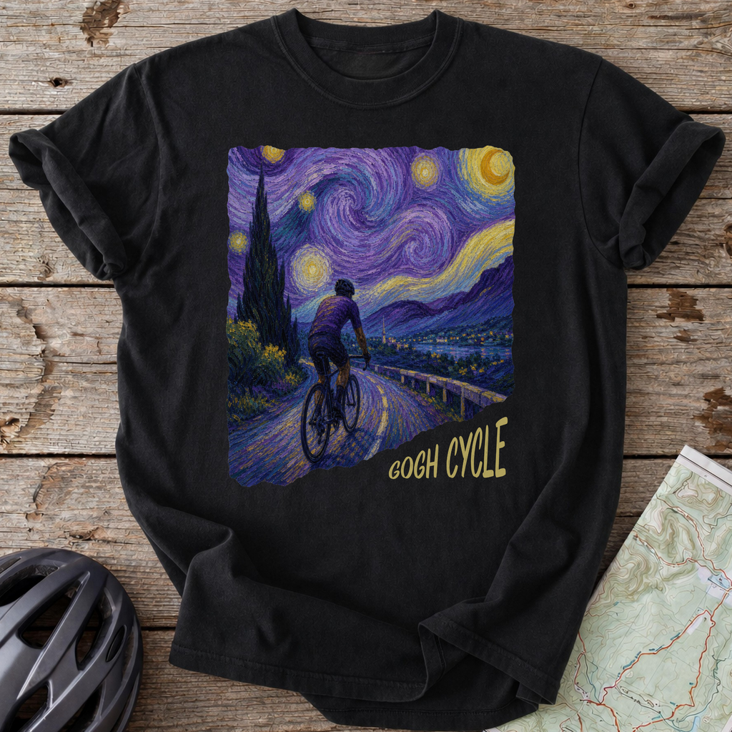 Just Gogh Cycle T-shirt