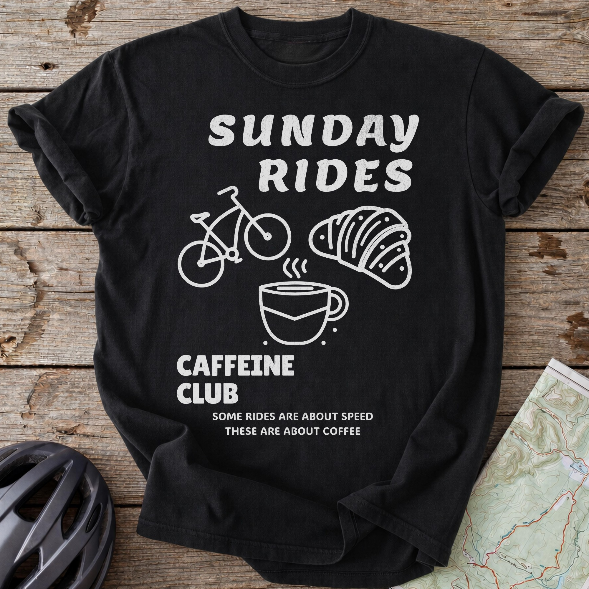 Sunday Rides Coffee Club T-shirt