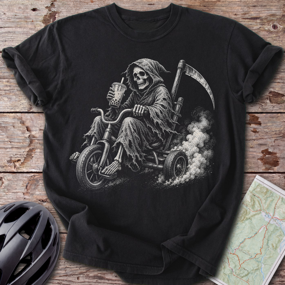 Grim Reaper Trike T-shirt