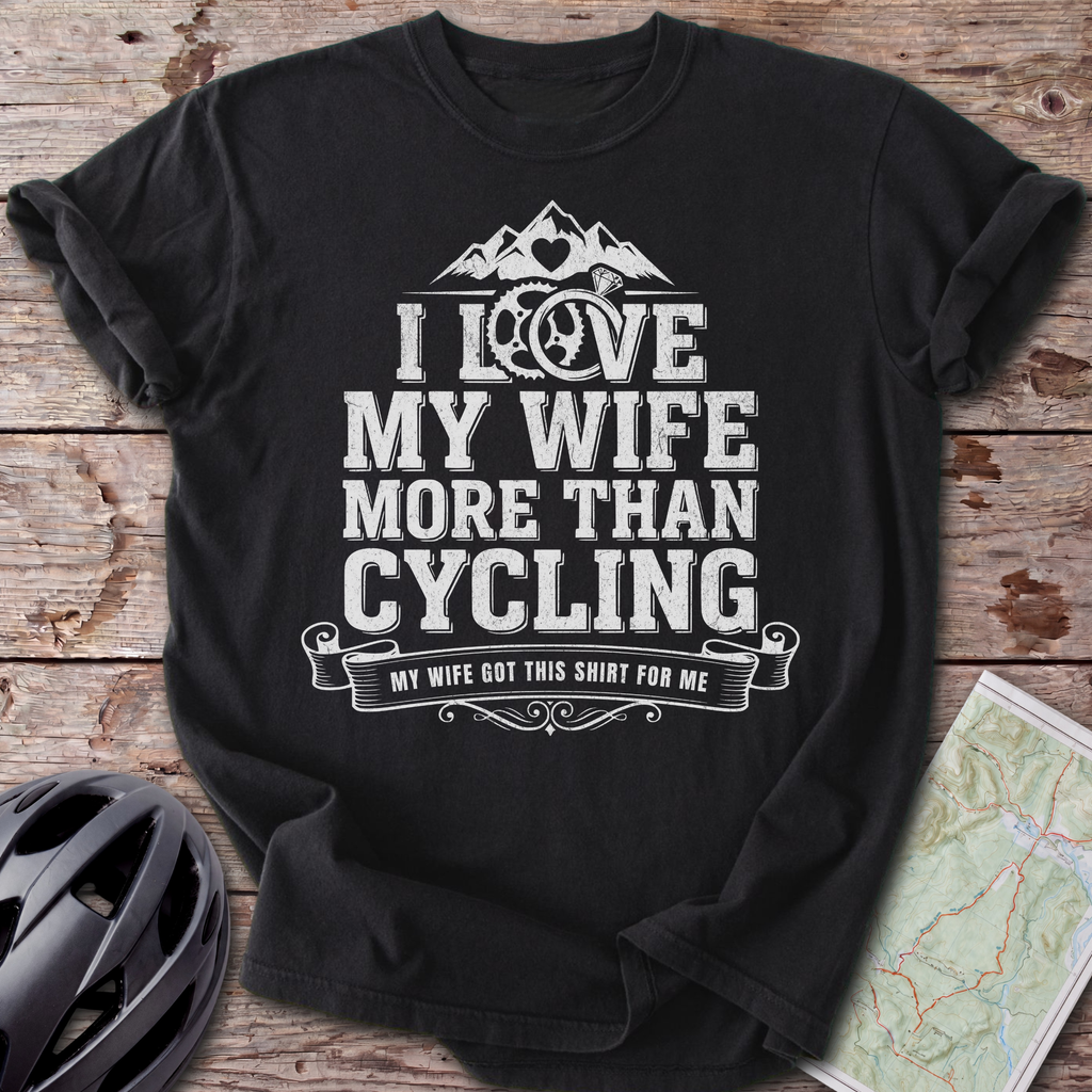 Wife VS Cycling T-shirt