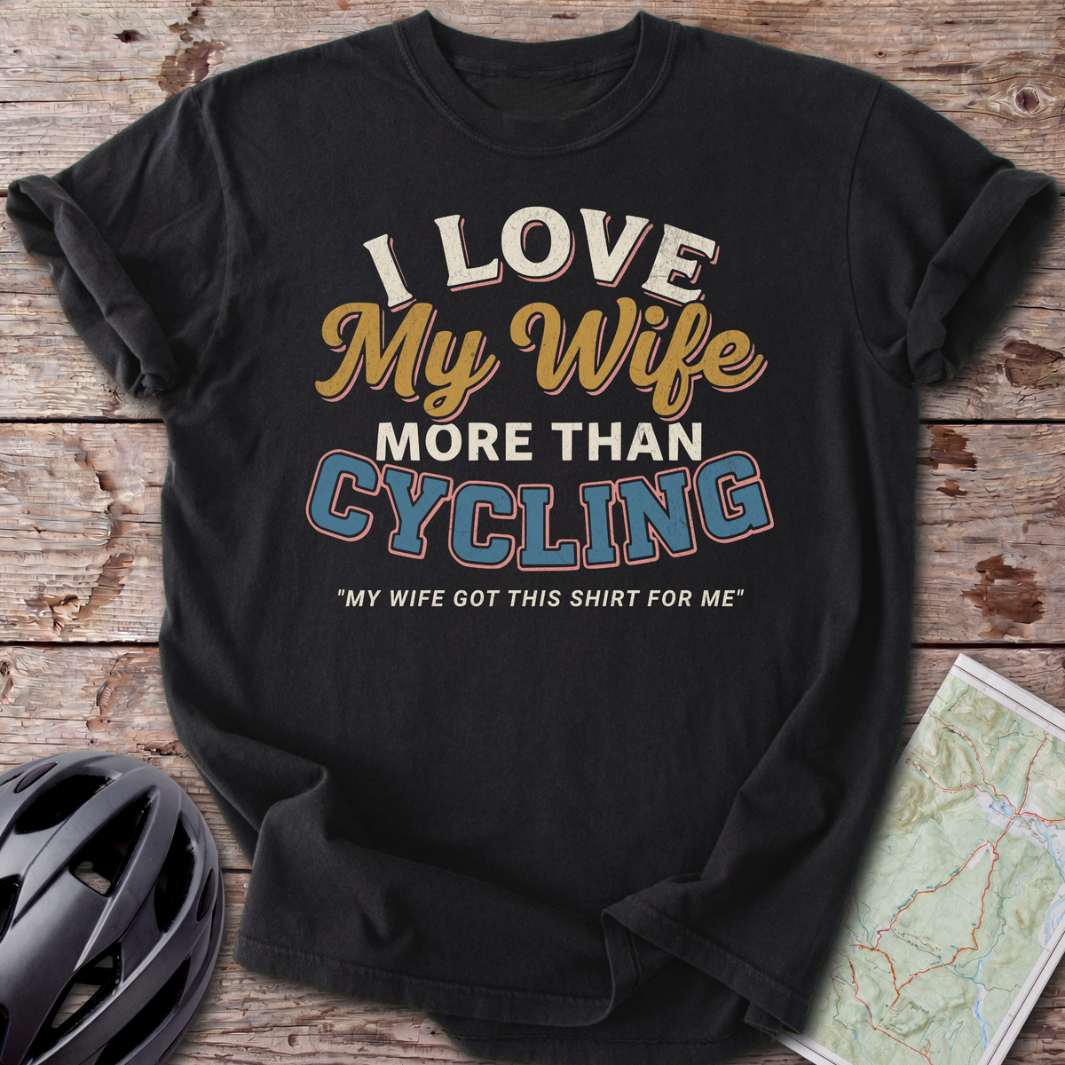 Retro Love My Wife T-shirt