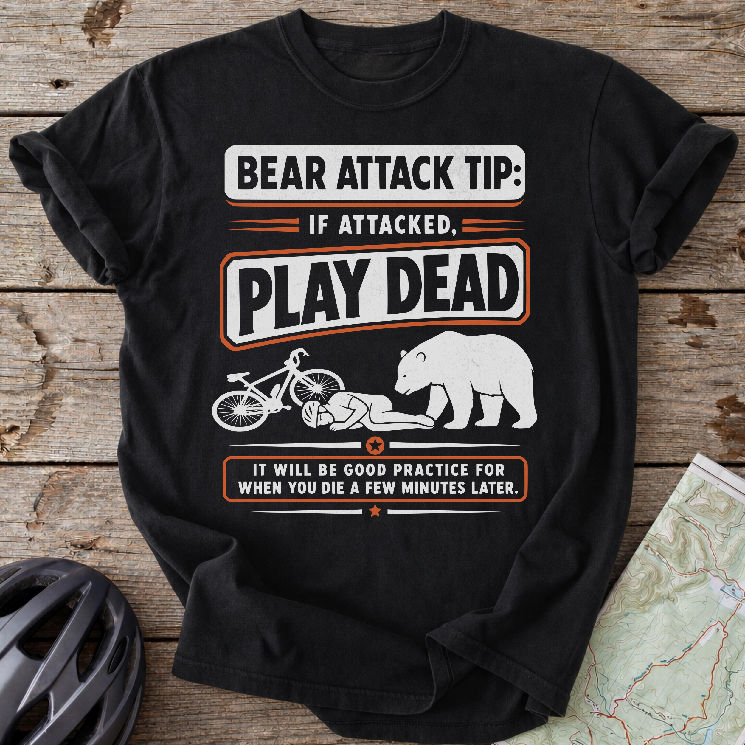 Vintage Bear Attack Tip T-Shirt