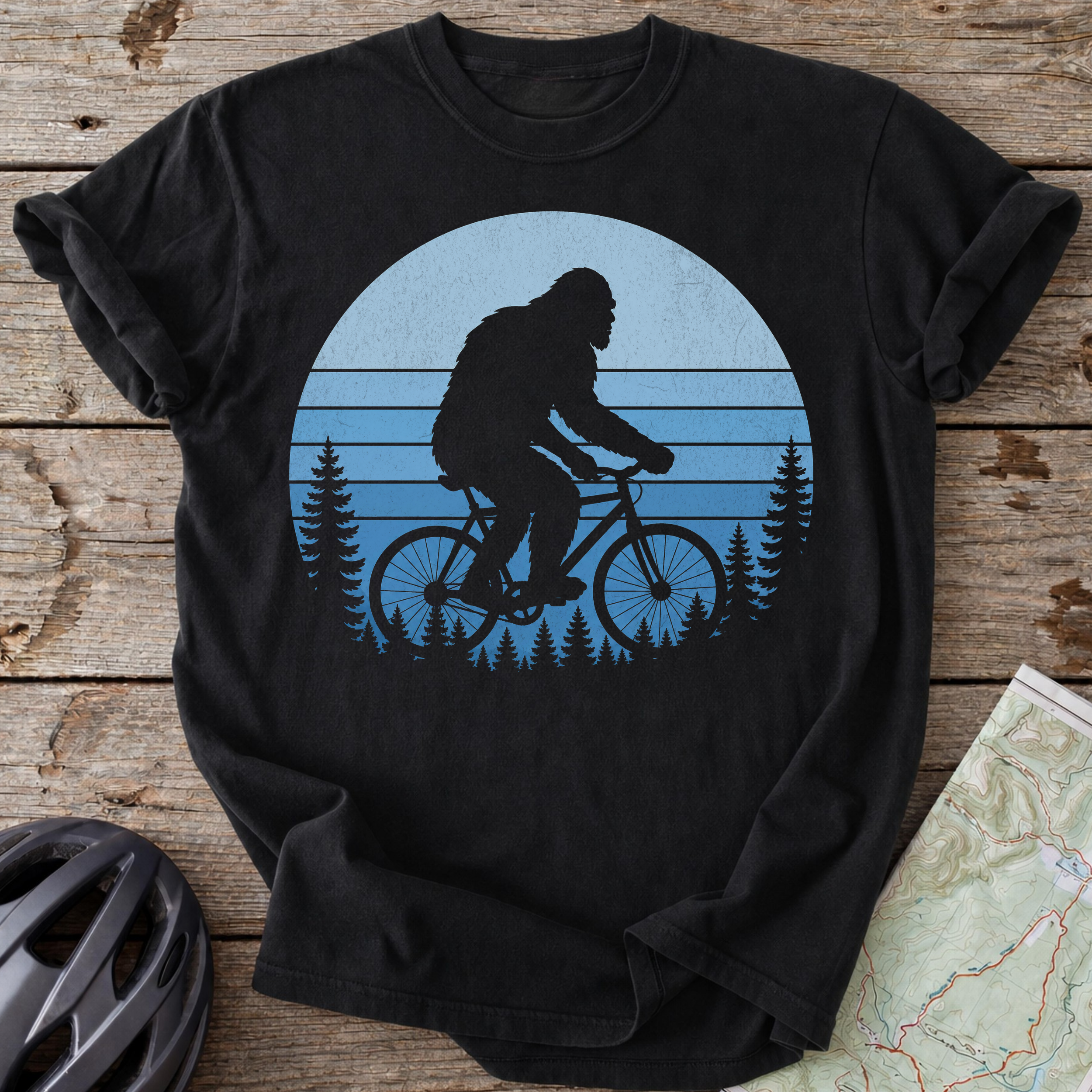 Bigfoot Hide And Seek T-shirt